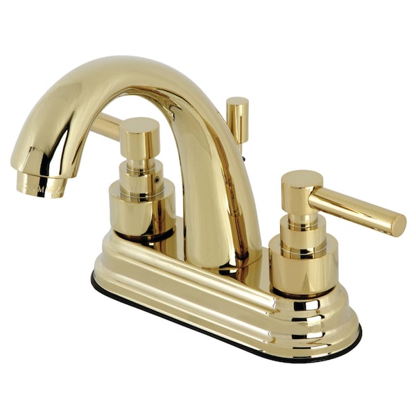 KS8612EL 4" Centerset Bathroom Faucet, Polished Brass